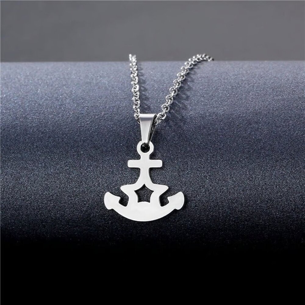 Stainless Steel Beautiful Simple Necklaces for Girls/Women, UNI22302